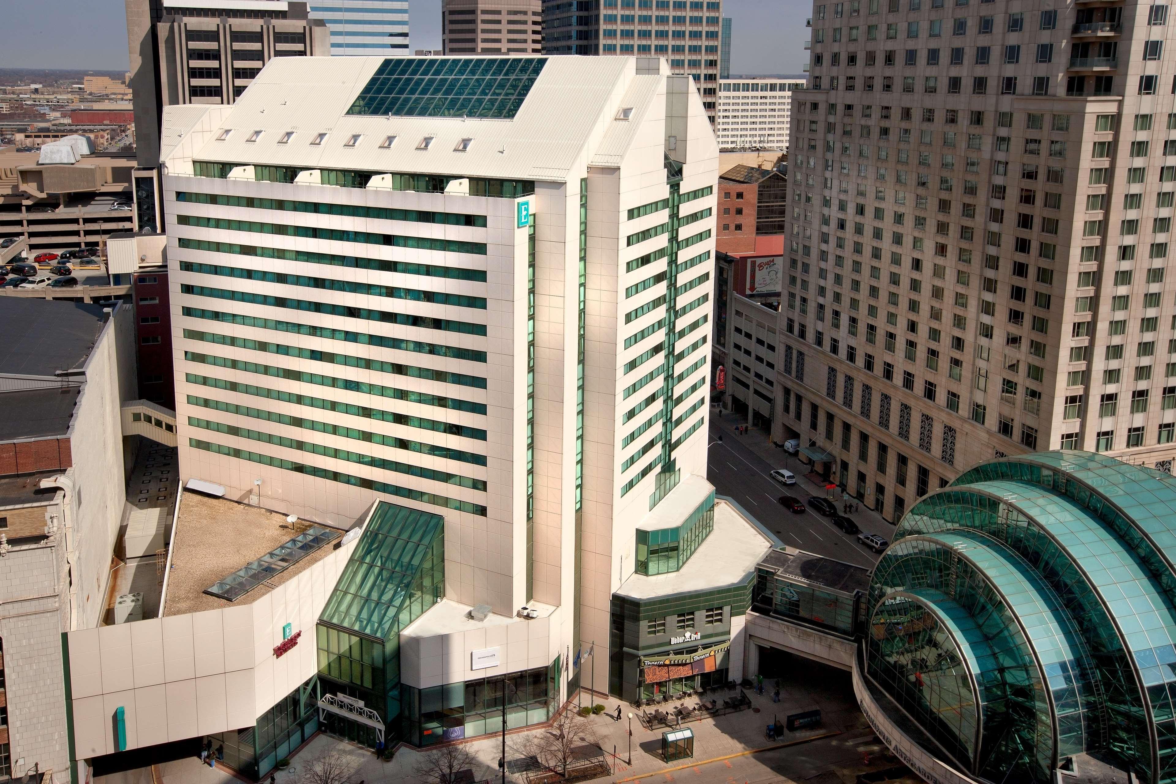 Embassy Suites By Hilton Indianapolis Downtown Indianápolis Exterior foto