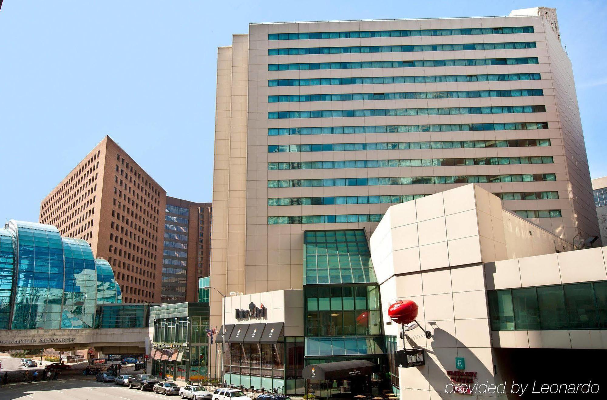 Embassy Suites By Hilton Indianapolis Downtown Indianápolis Exterior foto